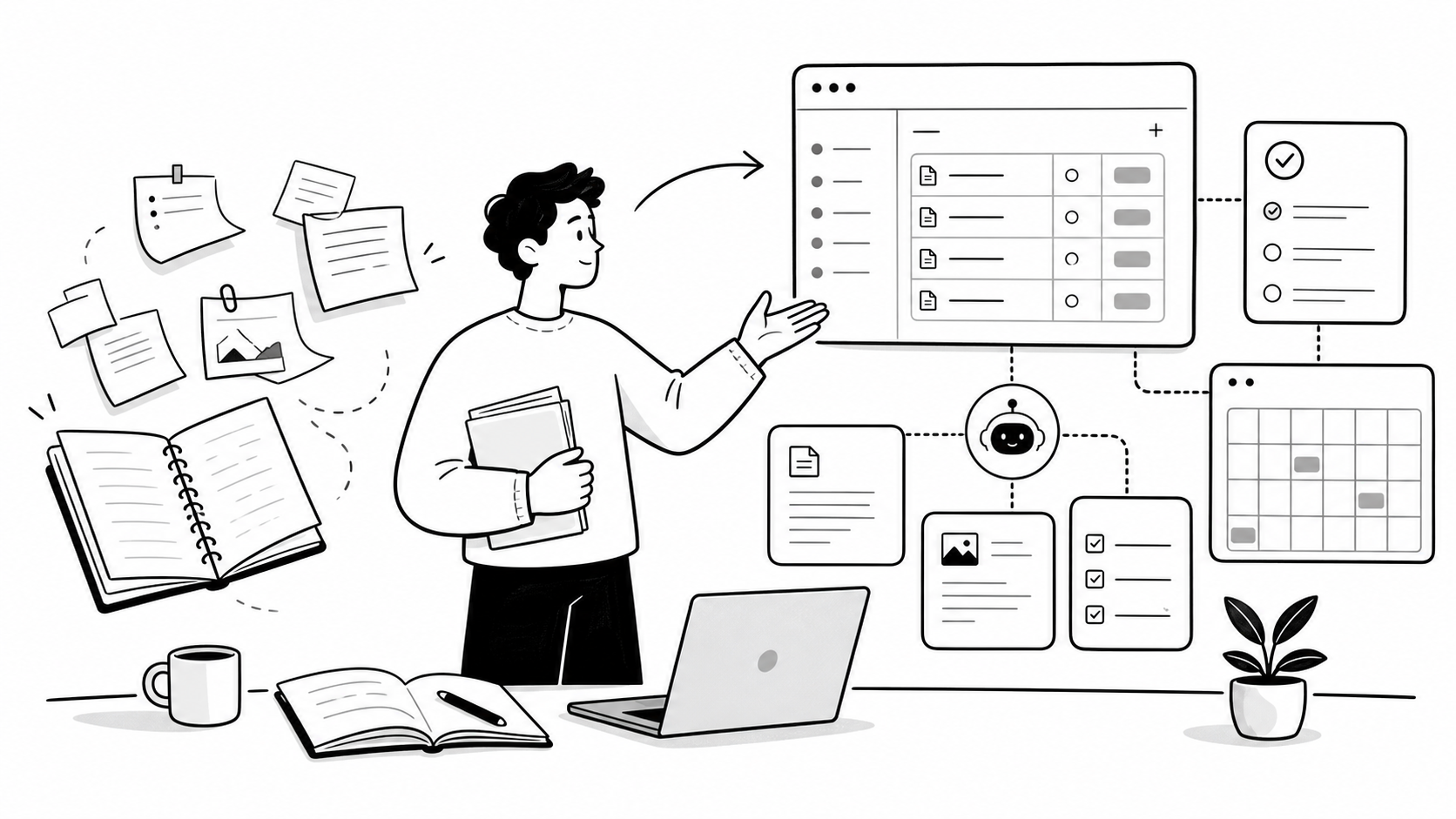 From notebook to workspace